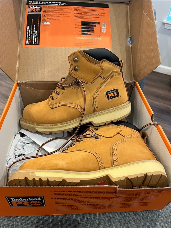Timberland PRO Other - Timberland PRO Wheat/Tan Men's Steel Toe Work Boots